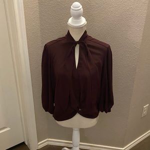 Maroon Dress Shirt